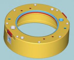 Konstrukce v 3D model ložiska